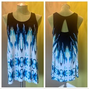 •Rose & Olive• High-low Tank